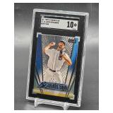 2017 Topps Stadium Club Justin Verlander Beam Team Baseball Card #BT-JV SGC 10