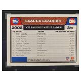 2008 Topps Tom Brady League Leaders Football Card #286 SGC 9