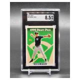 1993 Topps Derek Jeter Rookie Baseball Card #98 SGC 8.5