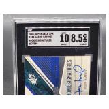 Limited 457/999 2004 Upper Deck SPX Jason Hammel Autographed Rookie Signatures Baseball Card #150 SGC 8.5