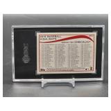 2014 Topps Mike Trout Checklist Baseball Card #364 SGC 10