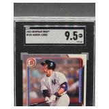 2015 Bowman Draft Aaron Judge Rookie Baseball Card #150 SGC 9.5