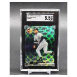 1999 Upper Deck HoloGRFX Derek Jeter Baseball Card #38 SGC 8.5