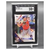 2016 Topps Jose Altuve Baseball Card #317 SGC 10