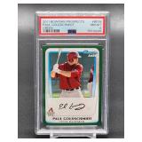 2011 Bowman Prospects Paul Goldschmidt Autographed Baseball Card #BP99 PSA 8