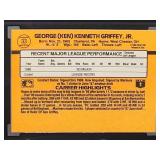 1989 Donruss Ken Griffey Jr Rookie Card #33 SGC 8