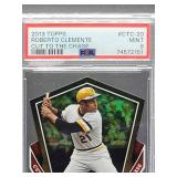 2013 Topps Refractor Roberto Clemente Cut to the Chase Baseball Card #CTC-20 PSA 9