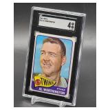 1965 Topps Minnesota Twins Great Al Worthington Baseball Card #216 SGC 4