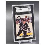 1990-91 Pro Set Wayne Gretzky Hockey Card # 118 SGC 6