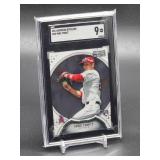 2011 Bowman Sterling Mike Trout Rookie Baseball Card #22 SGC 9