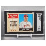 2017 Topps Heritage Mike Trout All-Star Baseball card #363 SGC 10