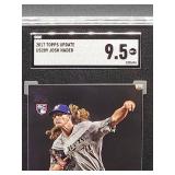 2017 Topps Update Josh Hader Rookie Baseball Card #US209 SGC 9.5