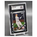 2021 Topps Chrome Aaron Judge Baseball Card #99 SGC 10