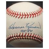 Autographed Baseball by Minnesota Twins HOF Great Harmon Killebrew