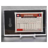 2008 Topps Tom Brady Football Card #3 SGC 8