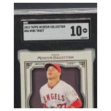 2013 Topps Museum Collection Mike Trout baseball Card #46 SGC 10