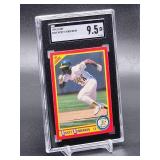 1990 Score Rickey Henderson Baseball Card #360 SGC 9.5