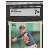 1985 Topps Nolan Ryan Baseball Card #760 SGC 7