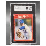 1990 Donruss Nolan Ryan Baseball Card #166 SGC 8.5