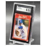 1990 Donruss Nolan Ryan Baseball Card #166 SGC 8.5