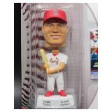 2002 Upper Deck St Louis Cardinals HOF Great Albert Pujols Bobble Head with Card