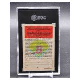 1989 Bowman Mickey Mantle Promo Sweepstakes Card SGC 7