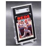 1986 Topps Pete Rose Baseball Card #1 SGC 6