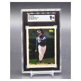 1995 Topps Ken Griffey Jr Pre-Production Baseball Card #PP6 SGC 9