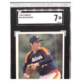 1984 Donruss Nolan Ryan Baseball Card #60 SGC 7