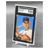 1992 Topps Stadium Club Cal Ripken Jr Baseball Card #595 SGC 9.5