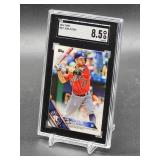 2016 Topps Jose Altuve Baseball Card #317 SGC 8.5