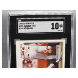 1992 Upper Deck Carlton Fisk Gold Hologram Baseball Card #571 SGC 10