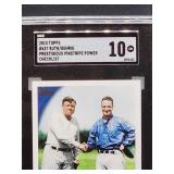 2010 Topps Ruth/Gehrig Baseball Card #637 SGC 10