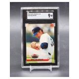 1993 Topps Stadium Club Nolan Ryan Baseball Card #353 SGC 9