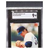 1993 Topps Stadium Club Nolan Ryan Baseball Card #353 SGC 9