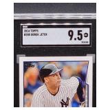 2014 Topps Derek Jeter Baseball Card #200 SGC 9.5