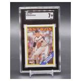 1988 Topps Nolan Ryan Baseball Card #250 SGC 7