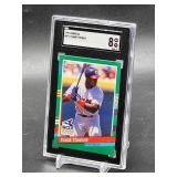 1991 Donruss Frank Thomas Baseball Card #477 SGC 8
