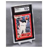 2001 Donruss Ken Griffey Jr Baseball Card #13 SGC 9.5