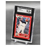 2001 Donruss Ken Griffey Jr Baseball Card #13 SGC 9.5