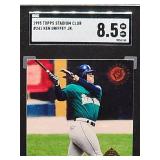 1995 Topps Stadium Club Ken Griffey Jr Baseball Card #241 SGC 8.5