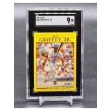 1991 Fleer Ken Griffey Jr Baseball Card #450 SGC 9