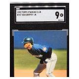 1993 Topps Stadium Club Ken Griffey Jr Baseball Card #707 SGC 9