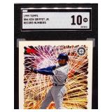 1999 Topps Ken Griffey Jr Baseball Card #RN4 SGC 10