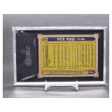 1987 Topps Pete Rose Baseball Card #200 SGC 8