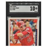 2014 Topps Mike Trout All-Star Baseball Card #AS-5 SGC 10