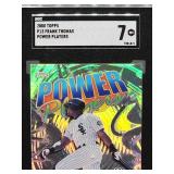 2000 Topps Frank Thomas Baseball Card #P13 SGC 7