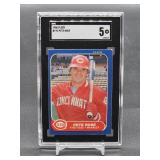 1986 Topps Pete Rose Baseball Card #191 SGC 5