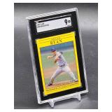 1991 Fleer Nolan Ryan Baseball Card #302 SGC 9