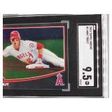 2013 Topps Chrome Mike Trout Baseball Card #1 SGC 9.5